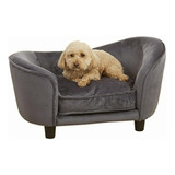 Enchanted Home Pet Cama Para Mascotas Ultra Afelpada En Gris