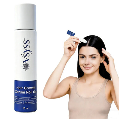 Vsyss Sérum Capilar Roll-on Crecimiento con Romero 3% y Redensyl – Tratamiento Anti Caída con Aminexil, Anagain y Procapil – Fortalece y Estimula el Cabello – 25ml – Sin Parabenos ni Sulfatos | Meses sin interés