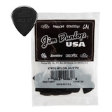 Palheta Jazz 3 Dunlop Preta P/ Guitarra - Pack 24 Unidades