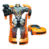 Carro Deportivo  Robot Transformers Regalo Niño