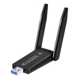 Adaptador Antena Wifi Inalámbric Usb3.0 1300mbps Doble Banda