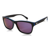 Lacoste Gafas De Sol Cuadradas L683s, Negro/ Azul/ Negro