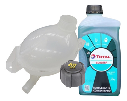 Kit Vaso Recuperador Agua Y Refrigerante Total 1l Captur