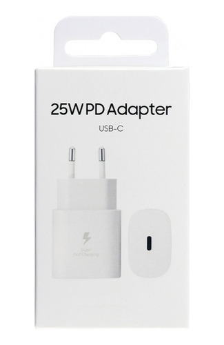 Cargador Adaptador Para Samsung 25w Usb-c Carga Rápida.