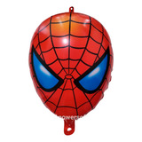 12 Pzs. Globos De Spiderman Cabezas (hombre Araña) Fiestas