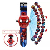 Spiderman Reloj Infantil Proyeccion Para Niños Importados