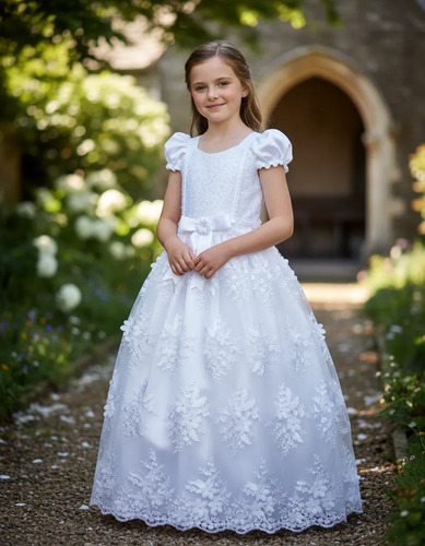 Vestido Primera Comunion Confirmacion Elegante Tañis 2