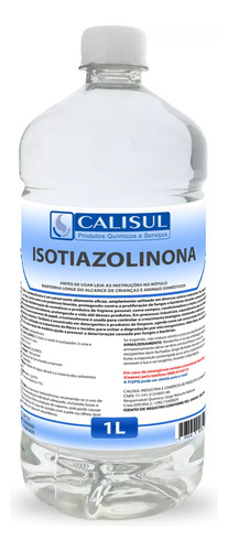 Isotiazolinona - Conservante Cosméticos Saneantes - 1 Litro