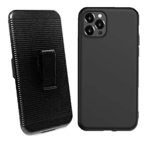 Capa + Suporte C/ Clip De Cintura Para iPhone 11 Pro Max