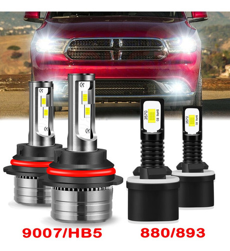 Kit De Focos Led 880 9007 Para Dodge Stratus 2001-2005 2006