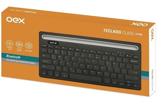 Teclado Bluetooth Para Tablet E Smartphone Oex Class Tc502