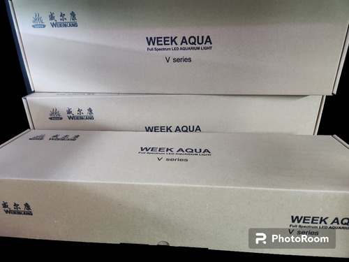  Luces Led Week Aqua, Modelo V400k Wrgb