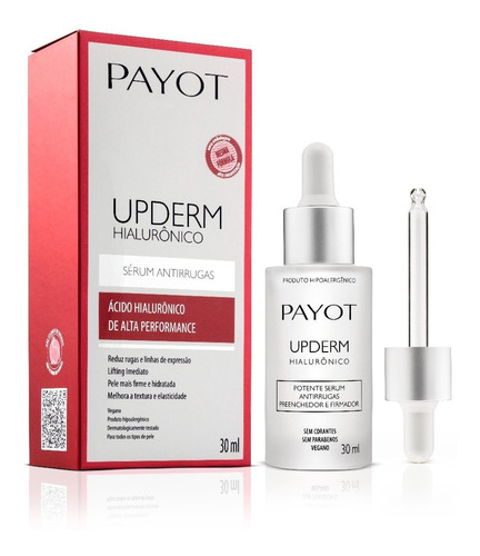 Sérum Preenchedor Antirrugas Hialurônico Upderm Payot Liftin