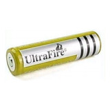 Pila Recargable Ultra Fire Medida 18650 Cilíndrica - 1 Pieza - Amarilla 8800 Mah 4.2 V Litio 