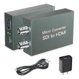 Convertidor Sdi A Hdmi Con Salida Sdi Loop Out, 1080p Hd-sdi