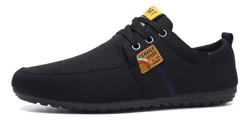 Zapatos Hombre Casuales Vestir Lona Transpirables Cómodos