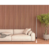 Pared Madera Alistonado Panel Listones Interior Wall Panel