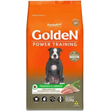 Raçao Golden Power Training Cães Adultos Frango E Arroz 15kg