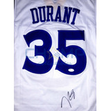 Jersey Firmado Kevin Durant Golden State Warriors Autografo