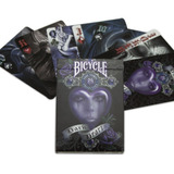 2 Barajas Cartas Poker Bicycle Anne Stokes Dark Hearts