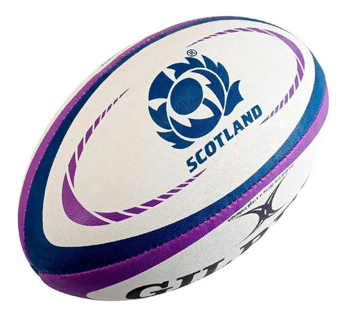 Pelota De Rugby Gilbert Midi Nations Oficial Nº 2 Con Logos