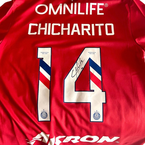 Jersey Chicharito Firmado Manchester United Autografiado