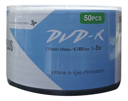 Dvd Imprimible + Felpa X50 Unid