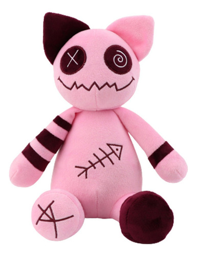 Peluche Gato Kawaii Rosa Michi Risen Gatito Grande Juguete