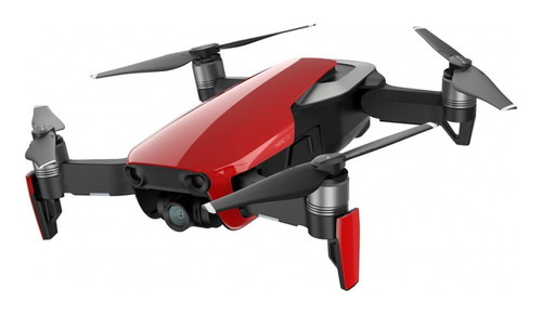Drone Dji Mavic Air Con Cámara 4k Flame Red 2 Baterías