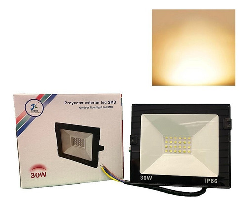 Foco Proyector Led 30w Exterior Reflector Multiled - Ahorra 