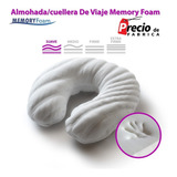 Almohada/cuellera De Viaje Memory Foam Lux