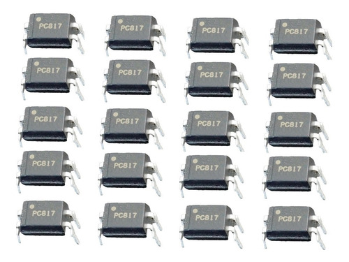 Paq 20 Piezas Pc817 Optoacoplador Salida Transistor