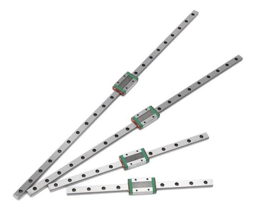 Guia Lineal Eje 40 Cm Carro Mgn12h Maquinas Cnc Impresora 3d