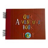 Libro Up Our Adventure Book Personalizado Aventuras Madera 