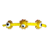 Pulsera Ojo Turco Triple Tejida Artesanal Varios Colores.. 