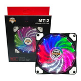 Fan Cooler 120mm Rgb Para Cpu Chasis Ventilador Pc Led