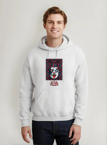 Sudadera Lucha Libre Aaa Unisex Pyscho Clown Od76834