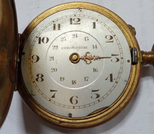 Antiguo Reloj Cronómetro De Bolsillo