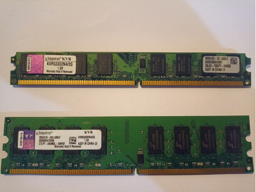 Memoria Ram 2gb Ddr2 Kingston 533 Mhz