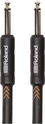 Roland Black Series Cable De Instrumentos (1/4 Pulgada) Colo