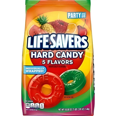 Pastillas Life Savers 5 Sabores Salvavidas 1.4 Kg | Envío gratis