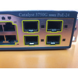 Switch Cisco Catalyst De La Serie 3750g 24p /1000 4x Sfp