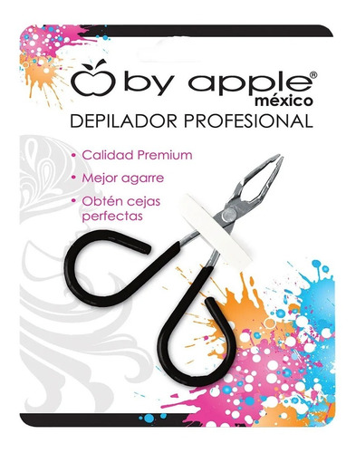 Mini Pinza Para Depilar Cejas By Apple Colores Pastel Neon