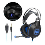 Fone Headset Gamer Compatível Com Ps4 Ps5 Witch X-box One