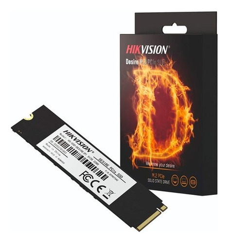 Disco Solido Ssd M.2 256gb Nvme Pcie Hikvision Interno