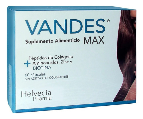 Vandes Max Suplemento Alimenticio 60 Capsulas