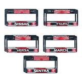 Par Marco Porta Placas Impreso Nissan Tsuru Sentra Versa F1