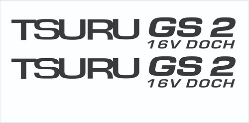 Calcomania Nissan Tsuru Gst - Gs2