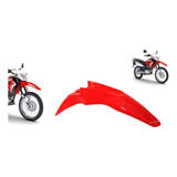 Salpicadera Delantera Guardafango Roja Honda Xr150l