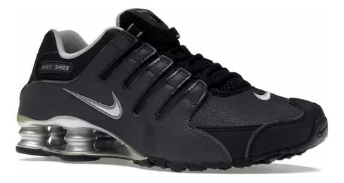 Nike Shox Nz Negro Con Gris Original Talla: 8 Usa - 26cm.